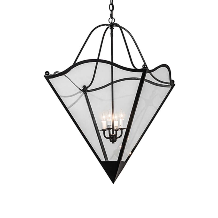 Meyda Tiffany 4 Light 30" Wide Taper Candle Pendant