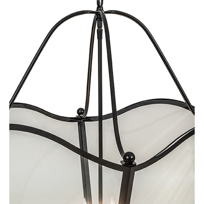 Meyda Tiffany 4 Light 30" Wide Taper Candle Pendant