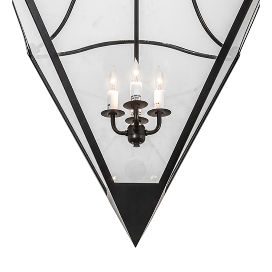 Meyda Tiffany 4 Light 30" Wide Taper Candle Pendant