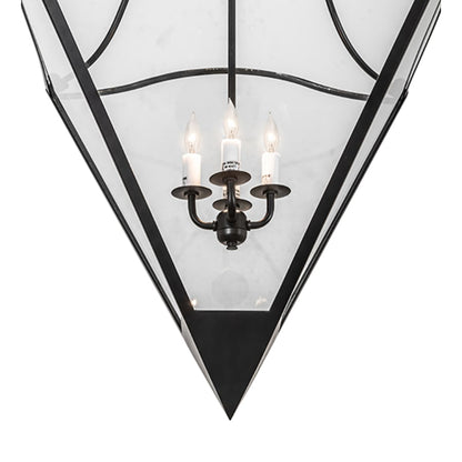 Meyda Tiffany 4 Light 30" Wide Taper Candle Pendant