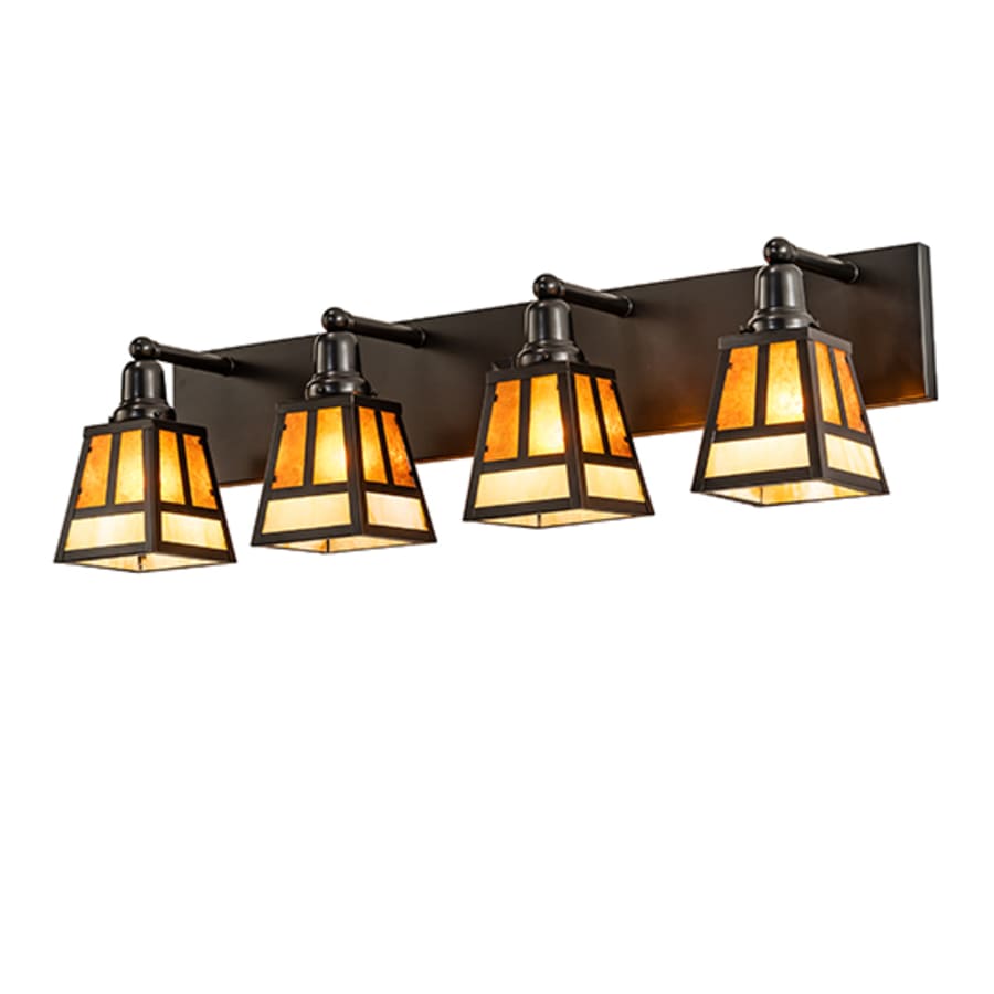 Meyda Tiffany 4 Light 10" Tall Wall Sconce
