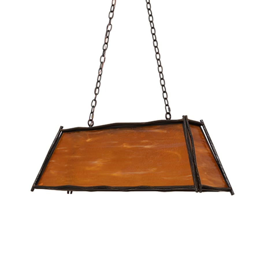 Meyda Tiffany 4 Light 42" Wide Linear Pendant