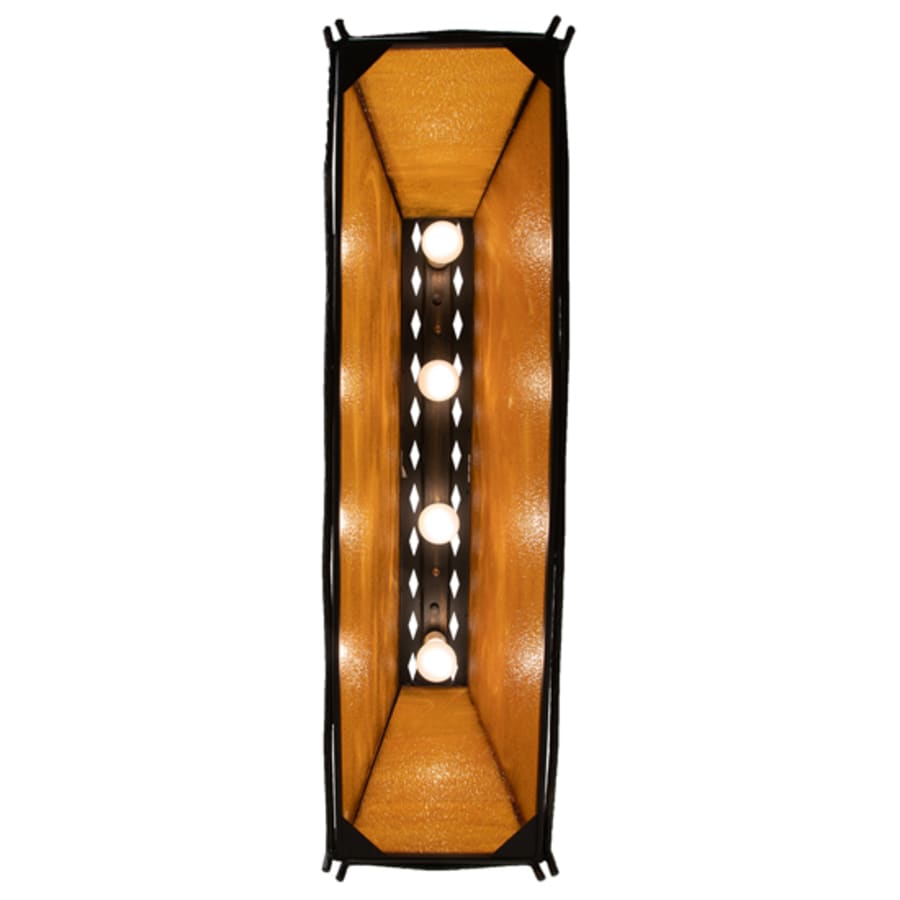 Meyda Tiffany 4 Light 42" Wide Linear Pendant