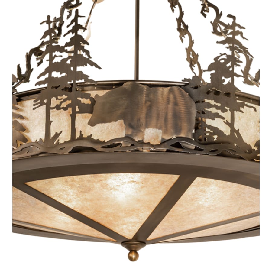 Meyda Tiffany 4 Light 24" Wide Abstract Pendant