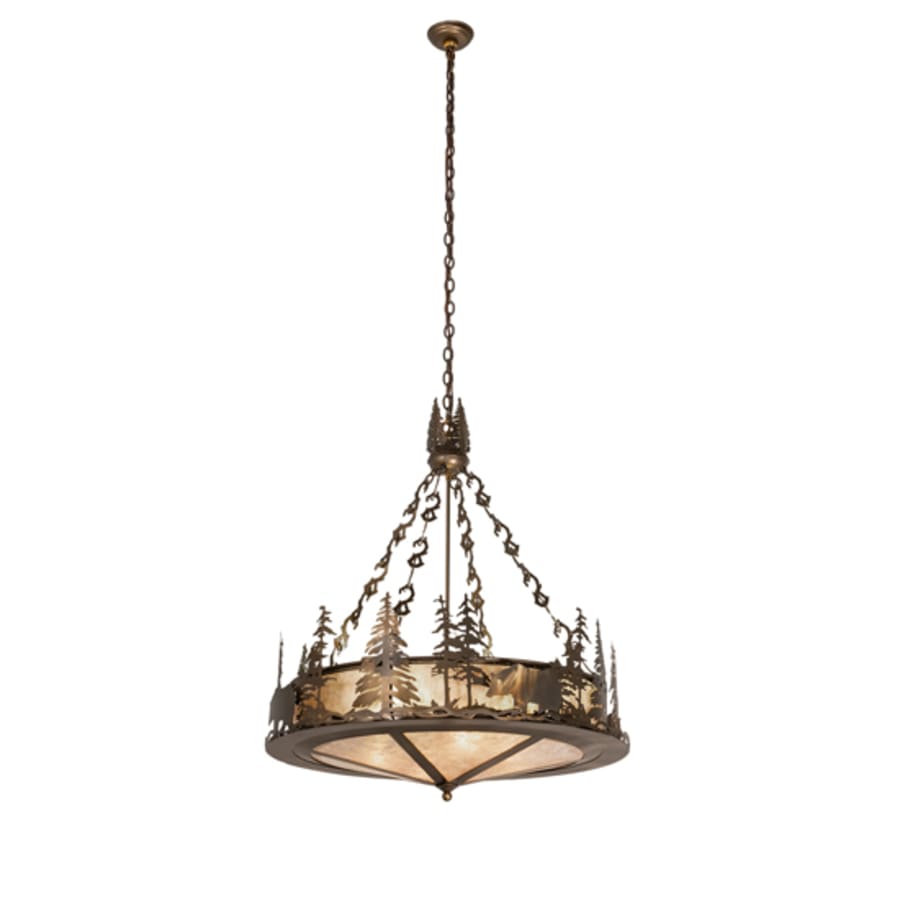 Meyda Tiffany 4 Light 24" Wide Abstract Pendant