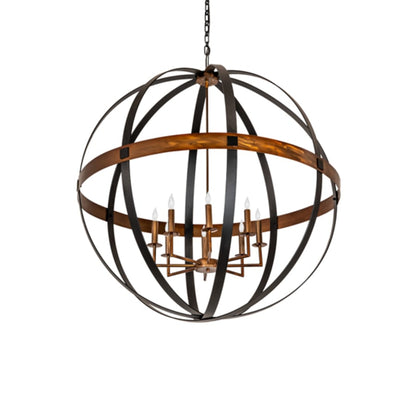 Meyda Tiffany 8 Light 42" Wide Taper Candle Pendant