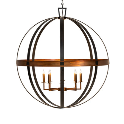 Meyda Tiffany 8 Light 42" Wide Taper Candle Pendant