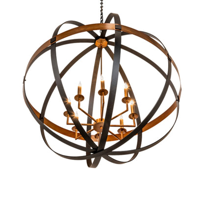 Meyda Tiffany 8 Light 42" Wide Taper Candle Pendant