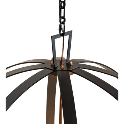 Meyda Tiffany 8 Light 42" Wide Taper Candle Pendant