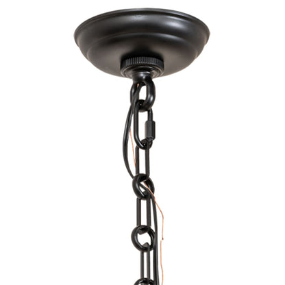 Meyda Tiffany 8 Light 42" Wide Taper Candle Pendant