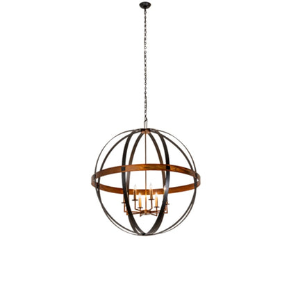 Meyda Tiffany 8 Light 42" Wide Taper Candle Pendant