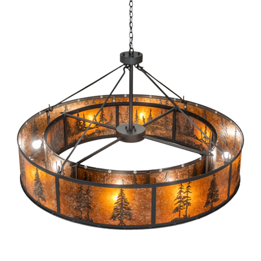 Meyda Tiffany 8 Light 62" Wide Pendant