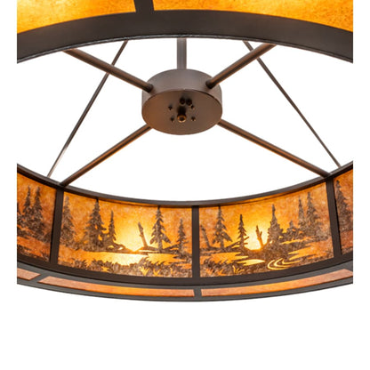 Meyda Tiffany 8 Light 62" Wide Pendant