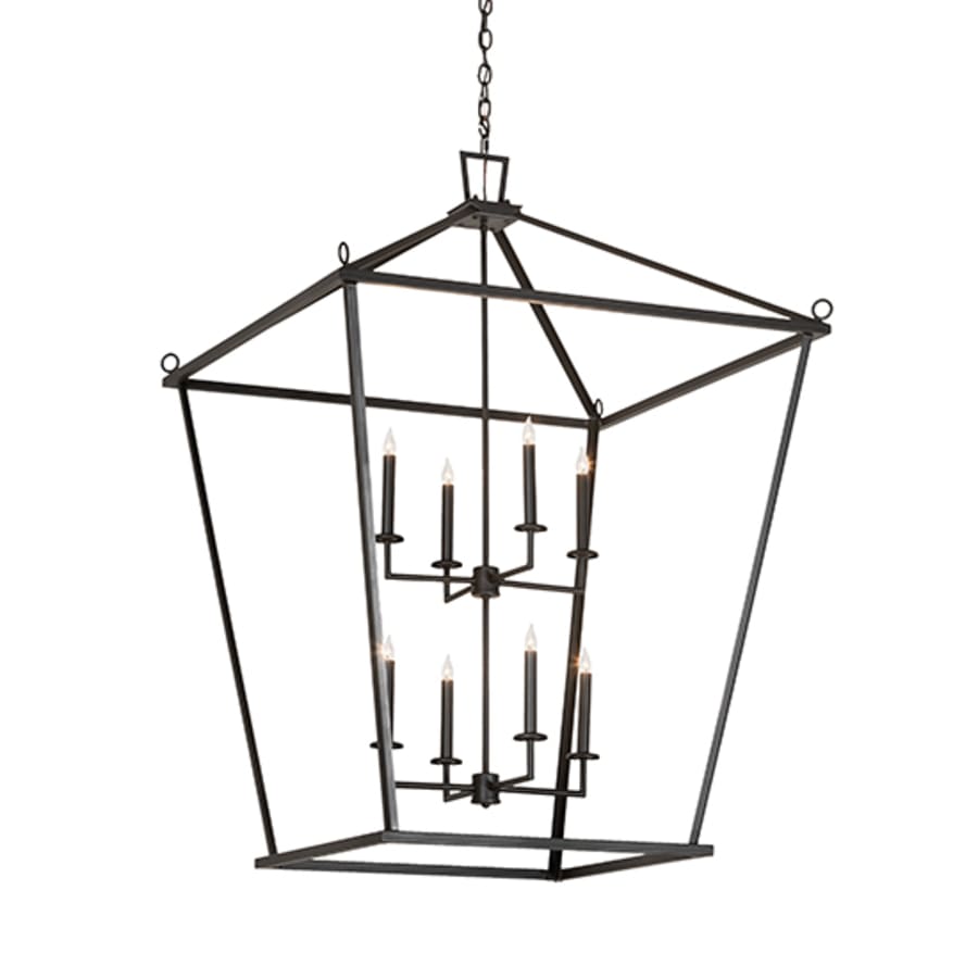 Meyda Tiffany 8 Light 51" Wide Taper Candle Pendant