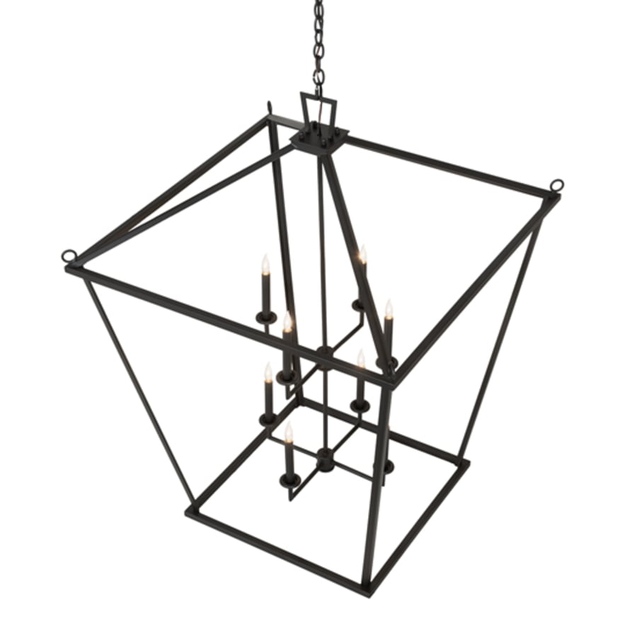 Meyda Tiffany 8 Light 51" Wide Taper Candle Pendant