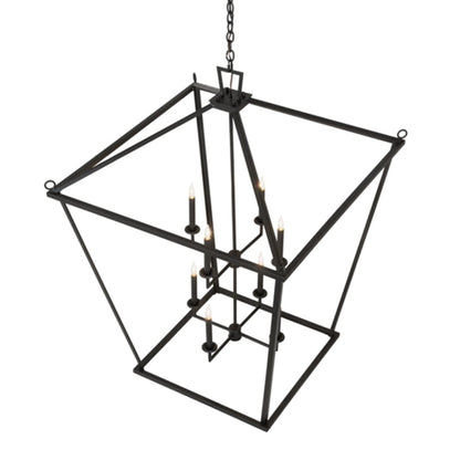 Meyda Tiffany 8 Light 51" Wide Taper Candle Pendant
