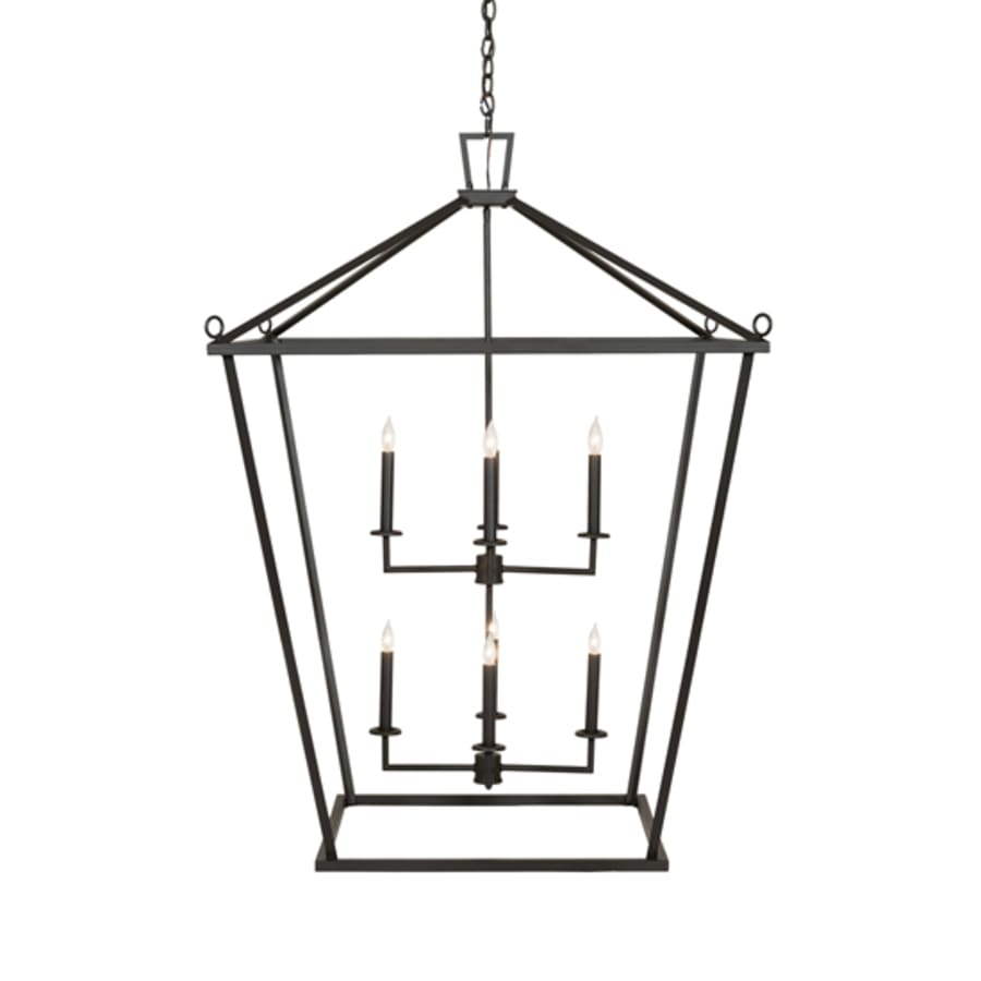 Meyda Tiffany 8 Light 51" Wide Taper Candle Pendant