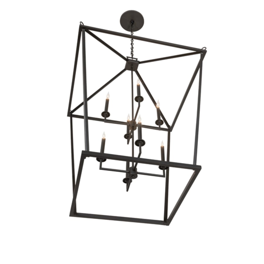 Meyda Tiffany 8 Light 51" Wide Taper Candle Pendant