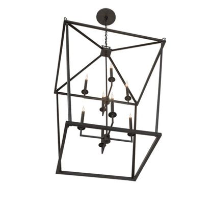 Meyda Tiffany 8 Light 51" Wide Taper Candle Pendant