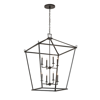 Meyda Tiffany 8 Light 51" Wide Taper Candle Pendant