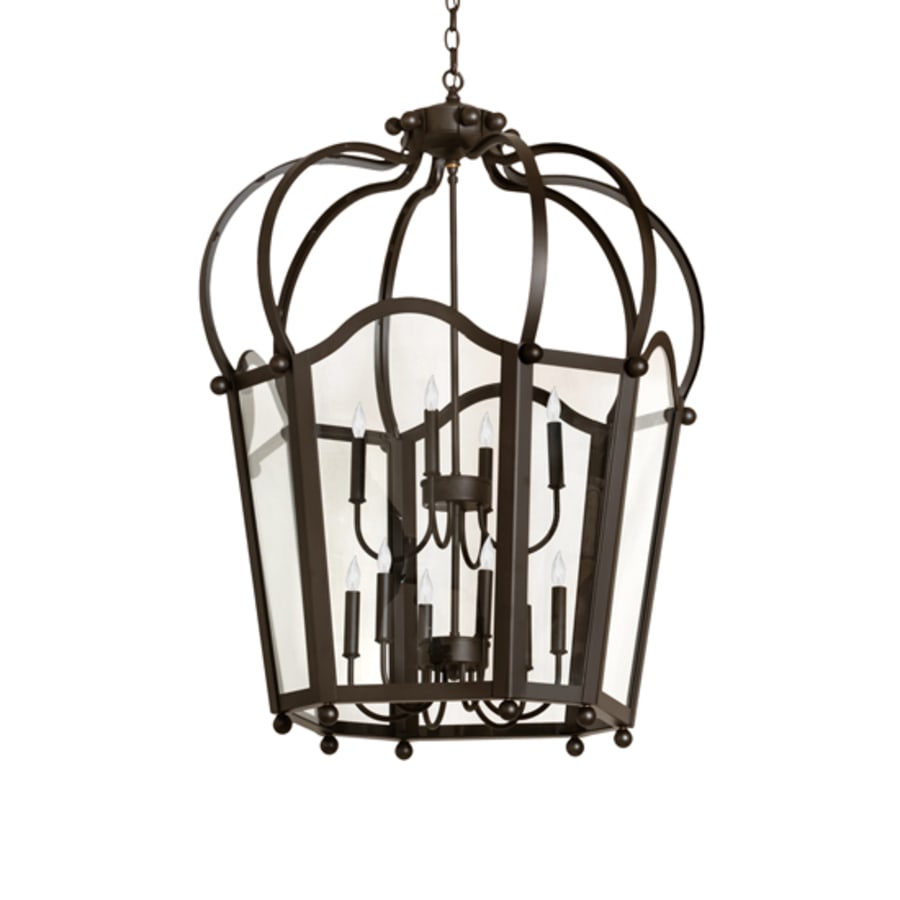 Meyda Tiffany 10 Light 33" Wide Taper Candle Pendant