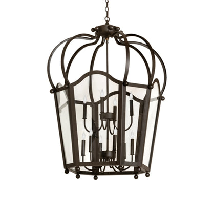 Meyda Tiffany 10 Light 33" Wide Taper Candle Pendant