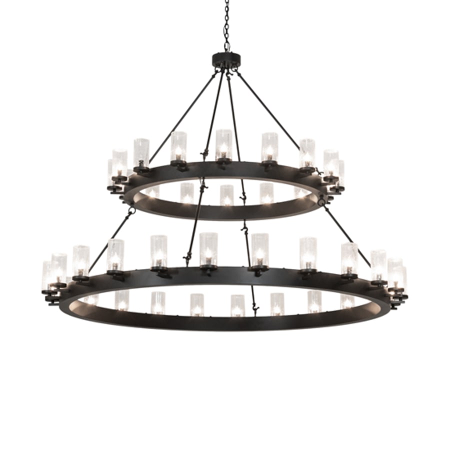 Meyda Tiffany Noziroh Ring 40 Light 72" Wide Ring Chandelier