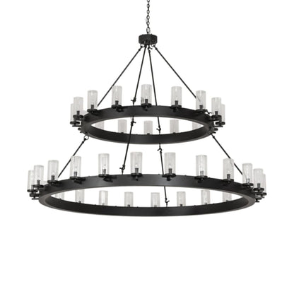 Meyda Tiffany Noziroh Ring 40 Light 72" Wide Ring Chandelier