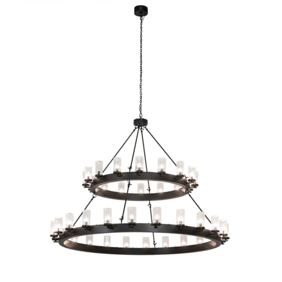 Meyda Tiffany Noziroh Ring 40 Light 72" Wide Ring Chandelier