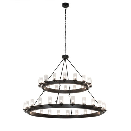 Meyda Tiffany Noziroh Ring 40 Light 72" Wide Ring Chandelier