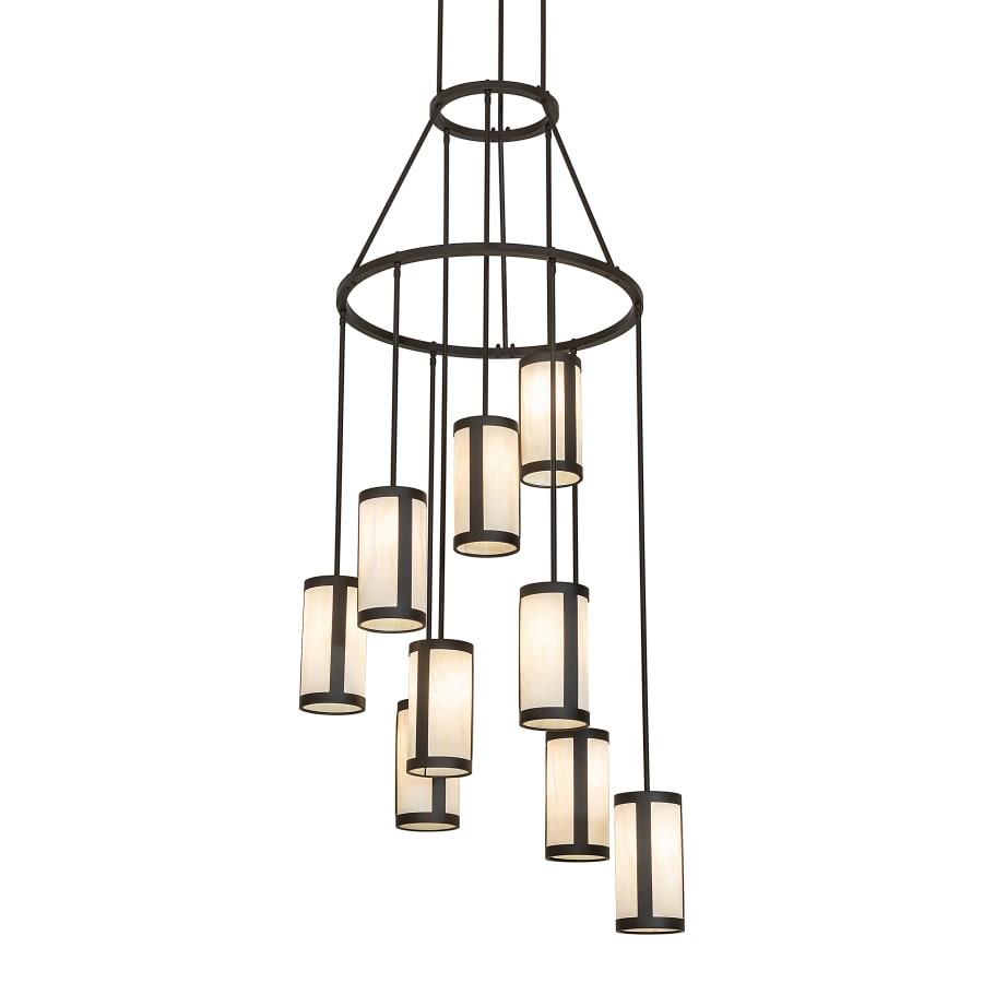 Meyda Tiffany Cartier 9 Light 35" Wide Chandelier