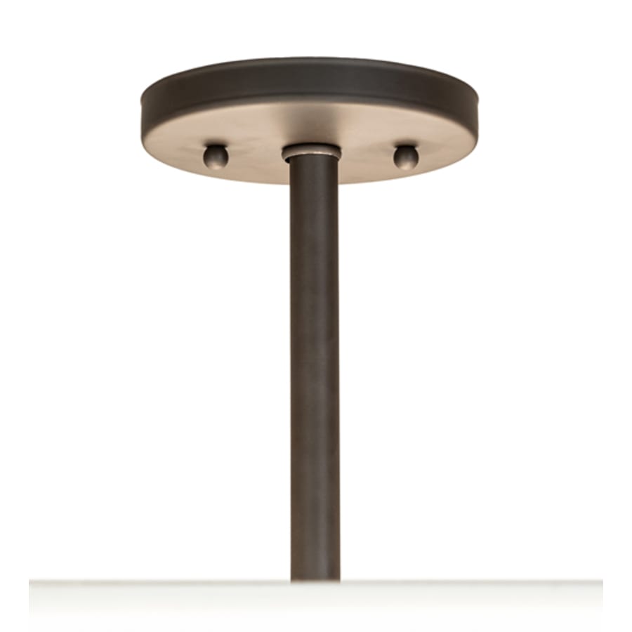 Meyda Tiffany Cilindro 3 Light 36" Wide Semi-Flush Drum Ceiling Fixture - Oil Rubbed Bronze Finish