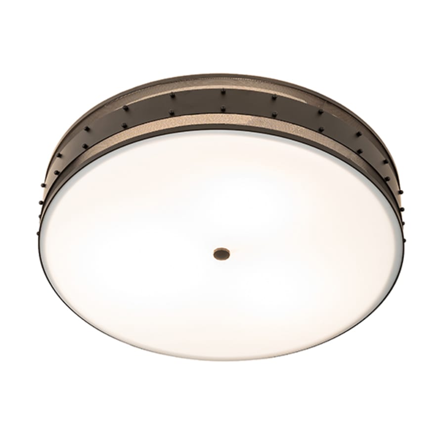 Meyda Tiffany Nolan 3 Light 30" Wide Semi-Flush Drum Ceiling Fixture