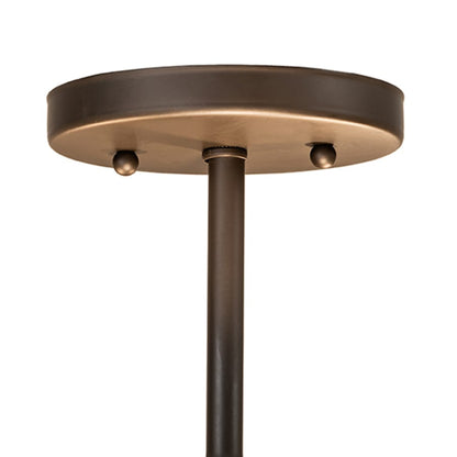 Meyda Tiffany Nolan 3 Light 30" Wide Semi-Flush Drum Ceiling Fixture