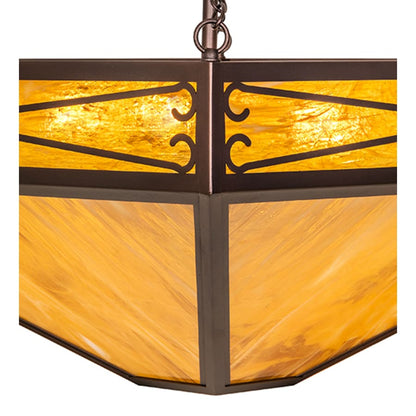 Meyda Tiffany 6 Light 46" Wide Pendant