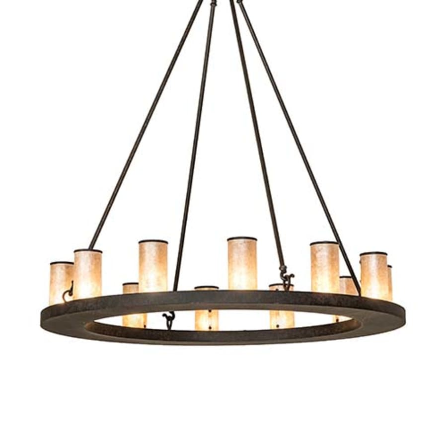 Meyda Tiffany Loxley 12 Light 42" Wide Ring Chandelier
