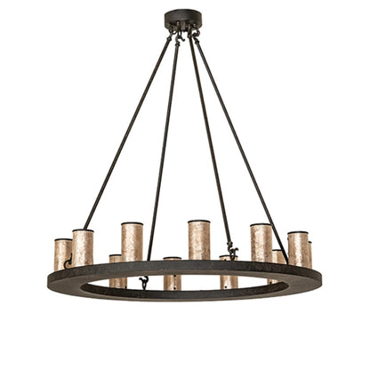 Meyda Tiffany Loxley 12 Light 42" Wide Ring Chandelier
