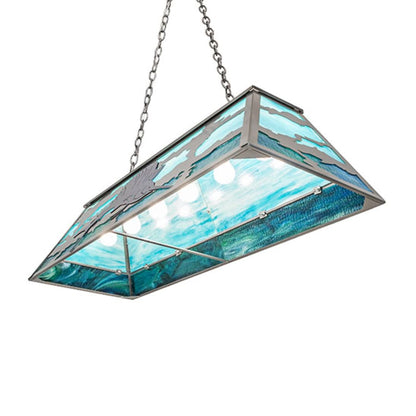Meyda Tiffany 6 Light 48" Wide Linear Pendant