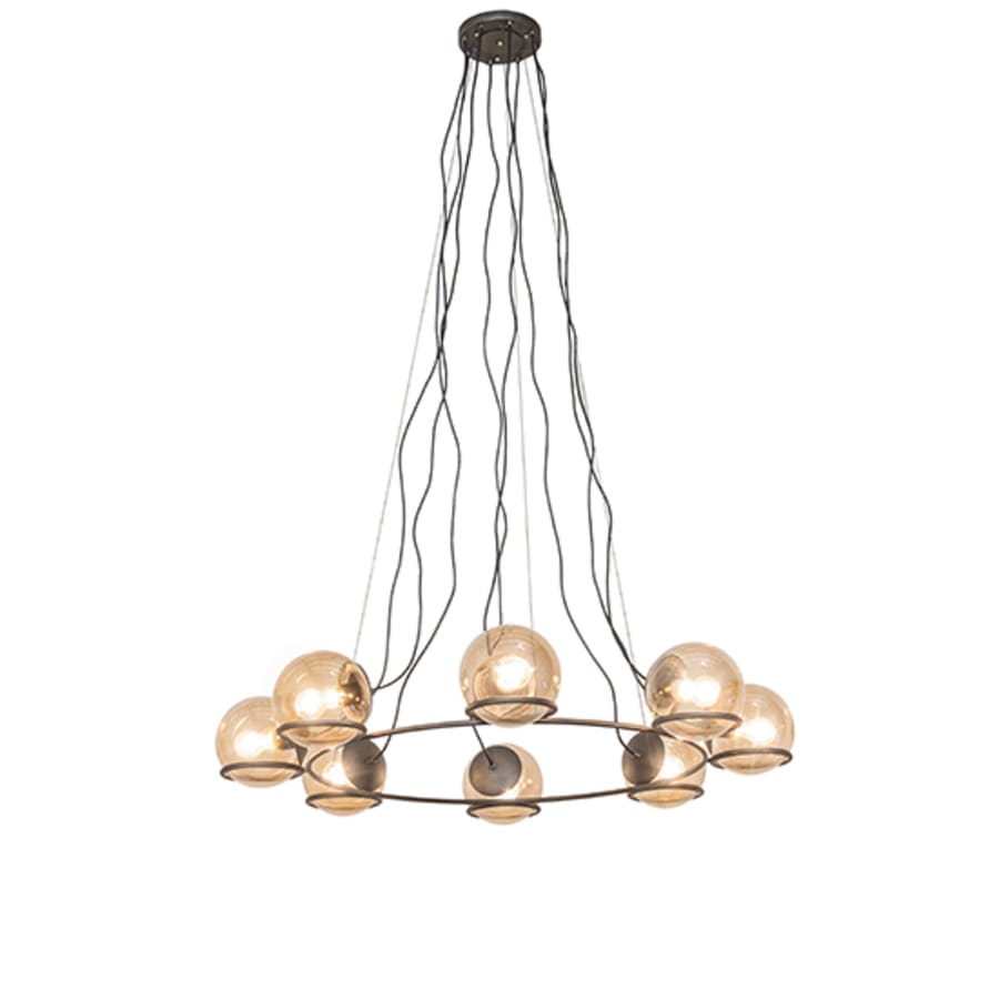 Meyda Tiffany 8 Light 50" Wide Suspension Pendant