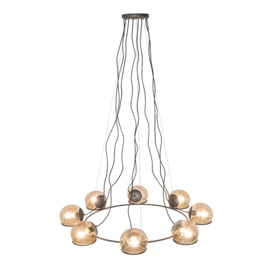 Meyda Tiffany 8 Light 50" Wide Suspension Pendant
