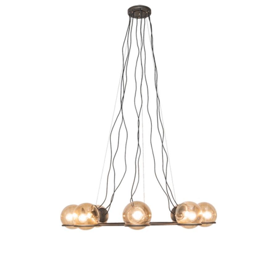 Meyda Tiffany 8 Light 50" Wide Suspension Pendant