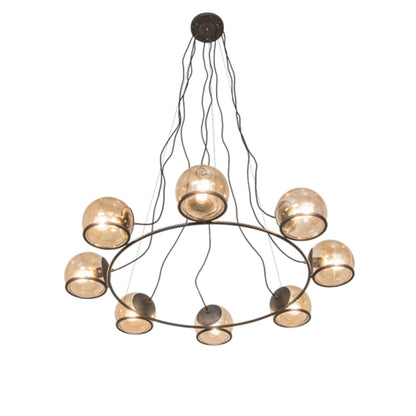 Meyda Tiffany 8 Light 50" Wide Suspension Pendant