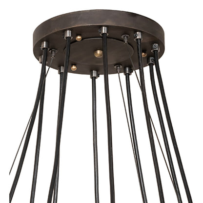 Meyda Tiffany 10 Light 73" Wide Suspension Pendant