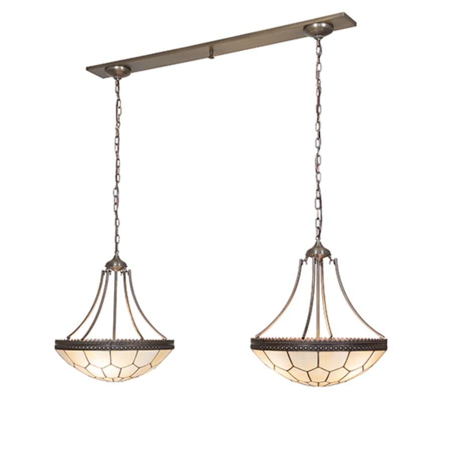 Meyda Tiffany 6 Light 56" Wide Linear Pendant