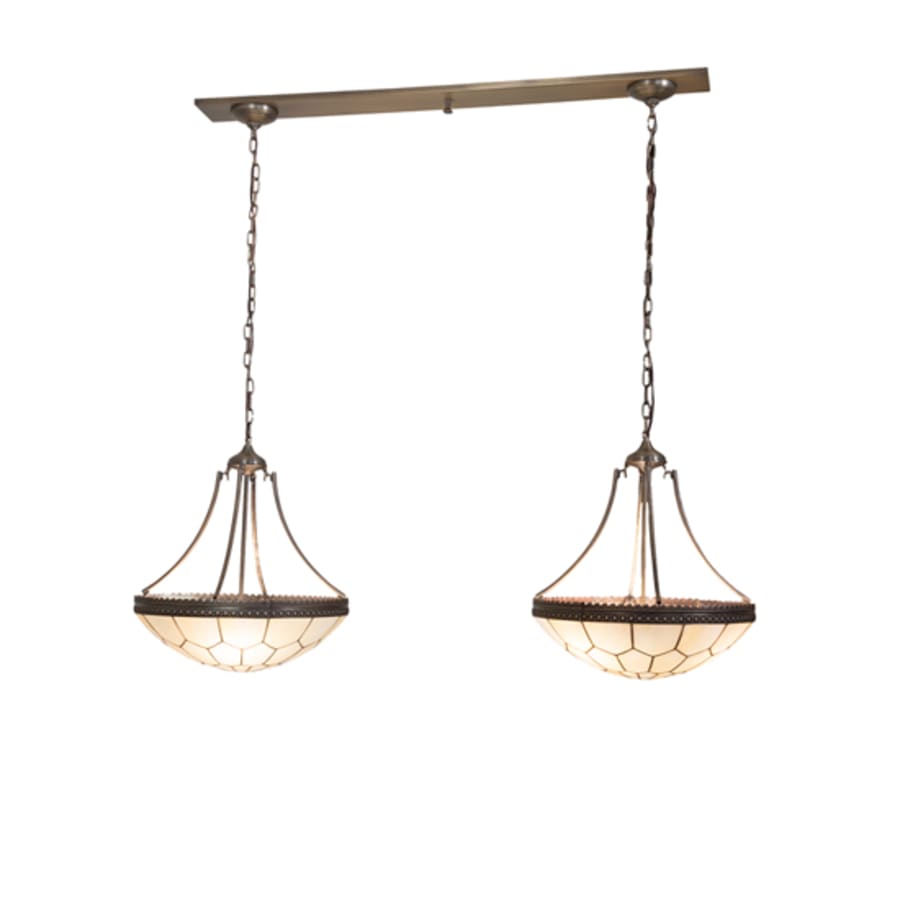 Meyda Tiffany 6 Light 56" Wide Linear Pendant