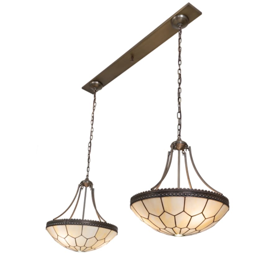 Meyda Tiffany 6 Light 56" Wide Linear Pendant