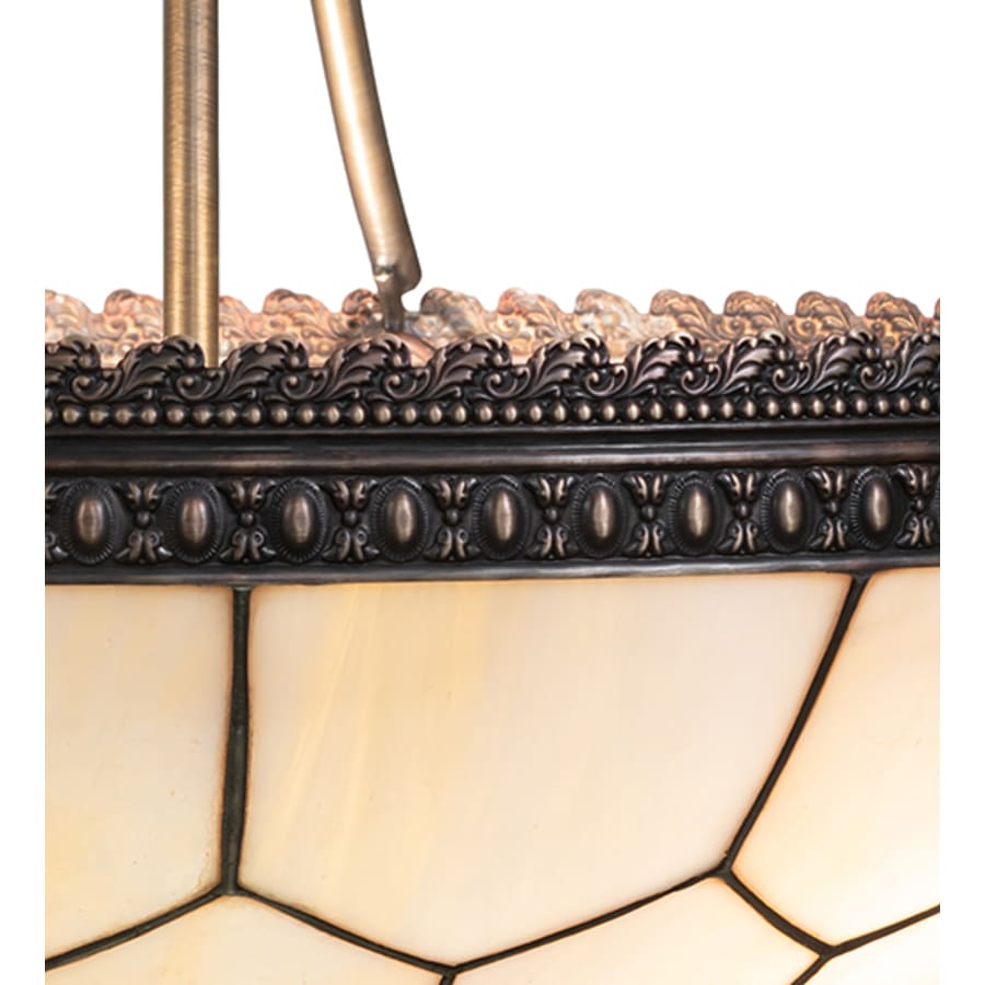 Meyda Tiffany 6 Light 56" Wide Linear Pendant