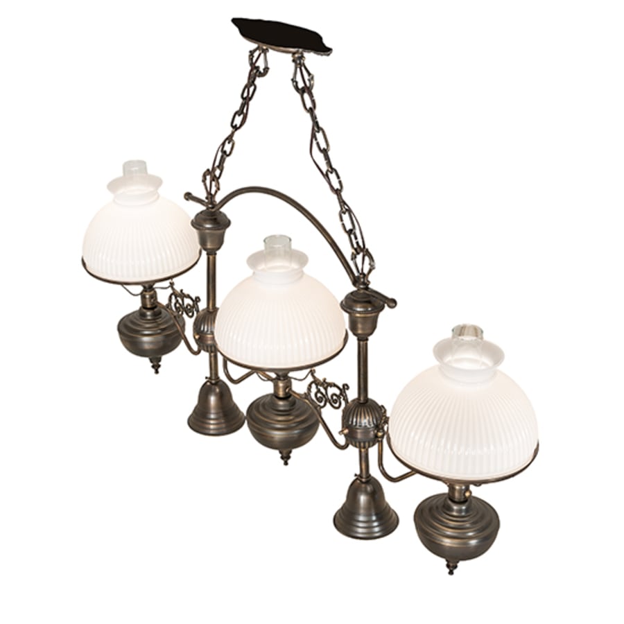 Meyda Tiffany 3 Light 48" Wide Linear Pendant