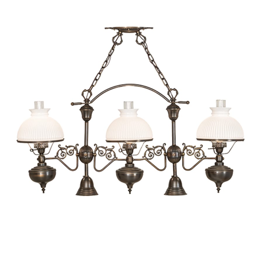 Meyda Tiffany 3 Light 48" Wide Linear Pendant