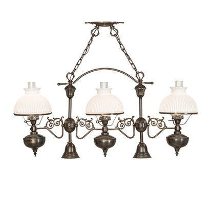 Meyda Tiffany 3 Light 48" Wide Linear Pendant